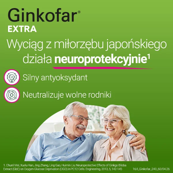 Ginkofar Extra 240 mg 60 tabletek