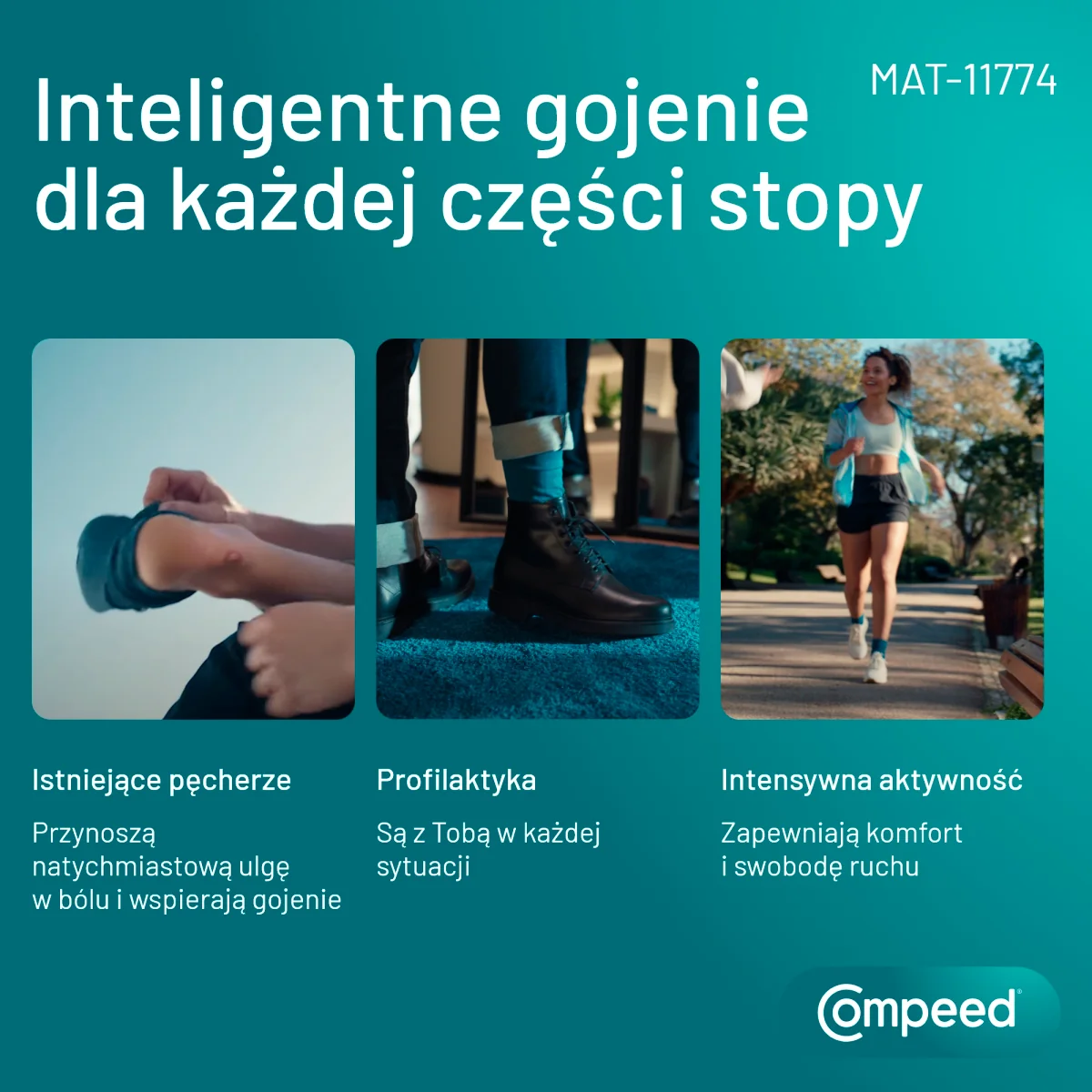Compeed plastry na pęcherze mix, 5 sztuk