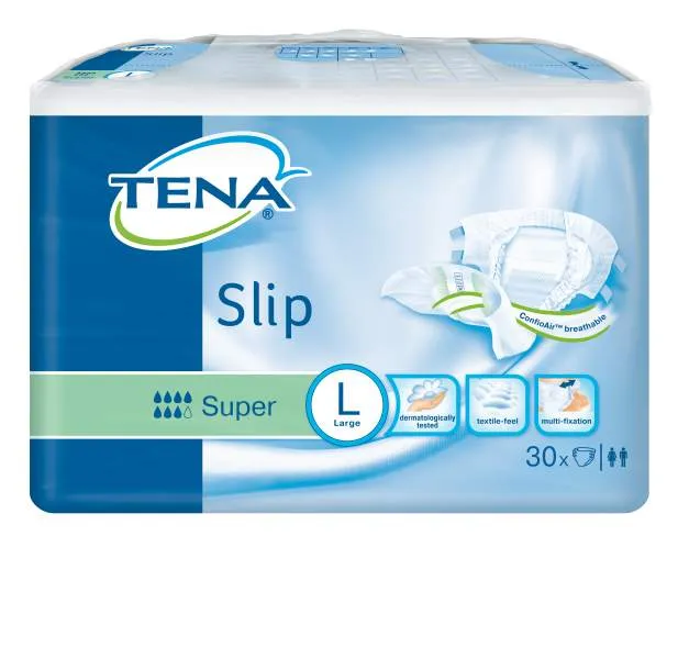 Tena Slip Super Large 92-144 cm, pieluchomajtki, 30 sztuk 