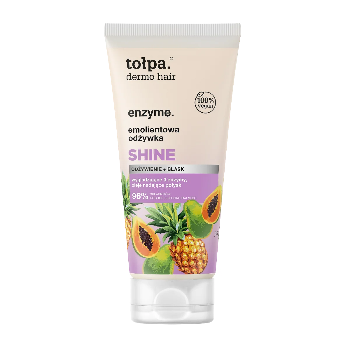 Tołpa Dermo Hair Enzyme emolientowa odżywka do włosów, 200 ml
