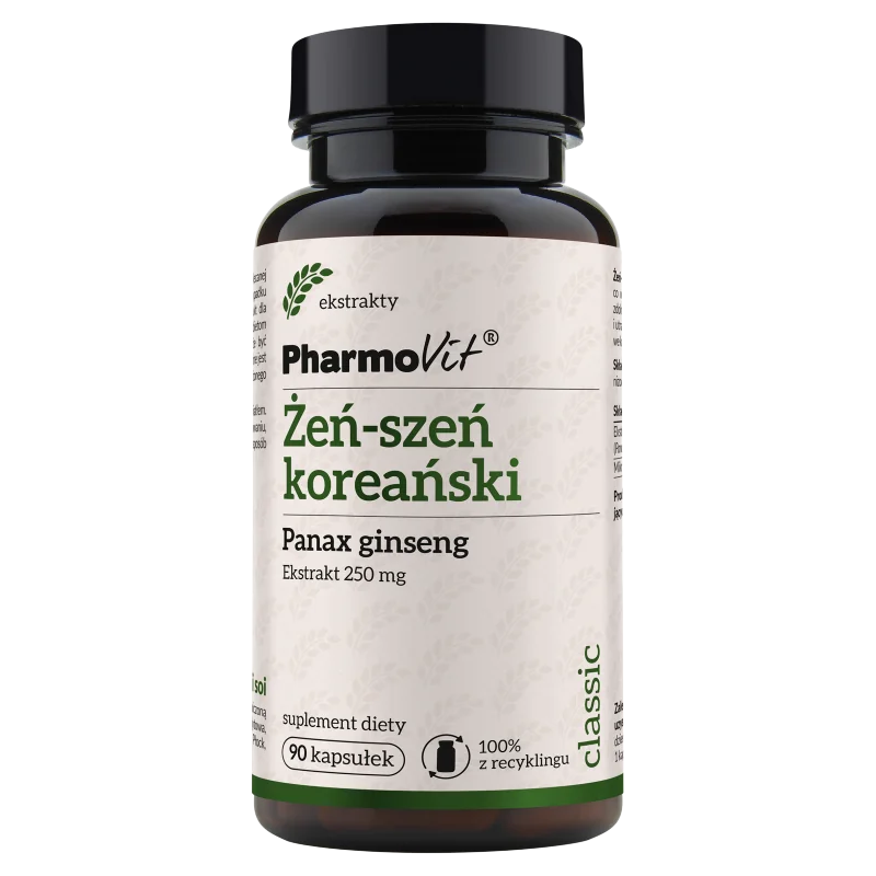 Pharmovit Żeń-szeń koreański 90 kapsułek