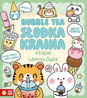 Bubble tea. Słodka kraina księga łamigówek