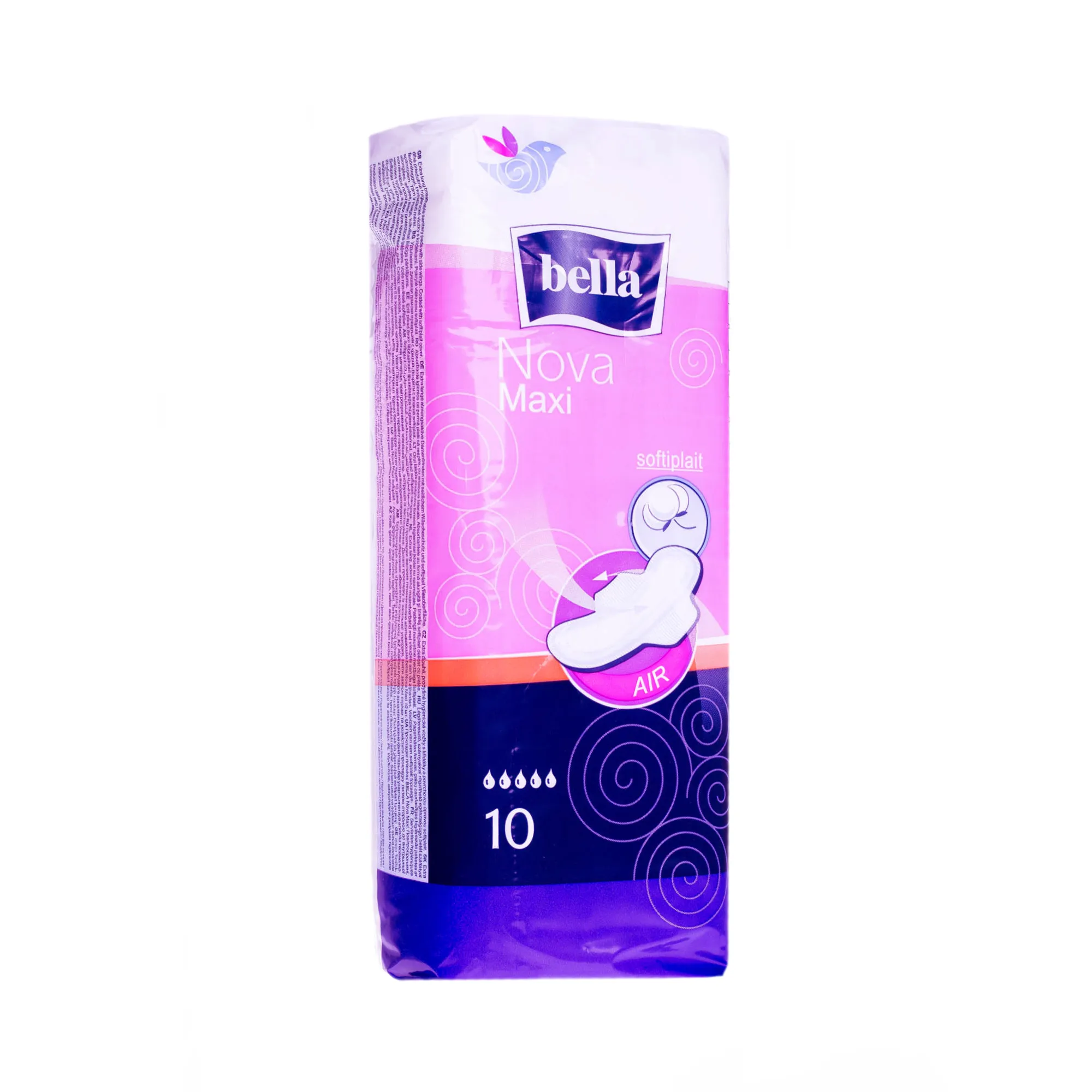 Bella Nova Maxi, podpaski higieniczne, 10 sztuk
