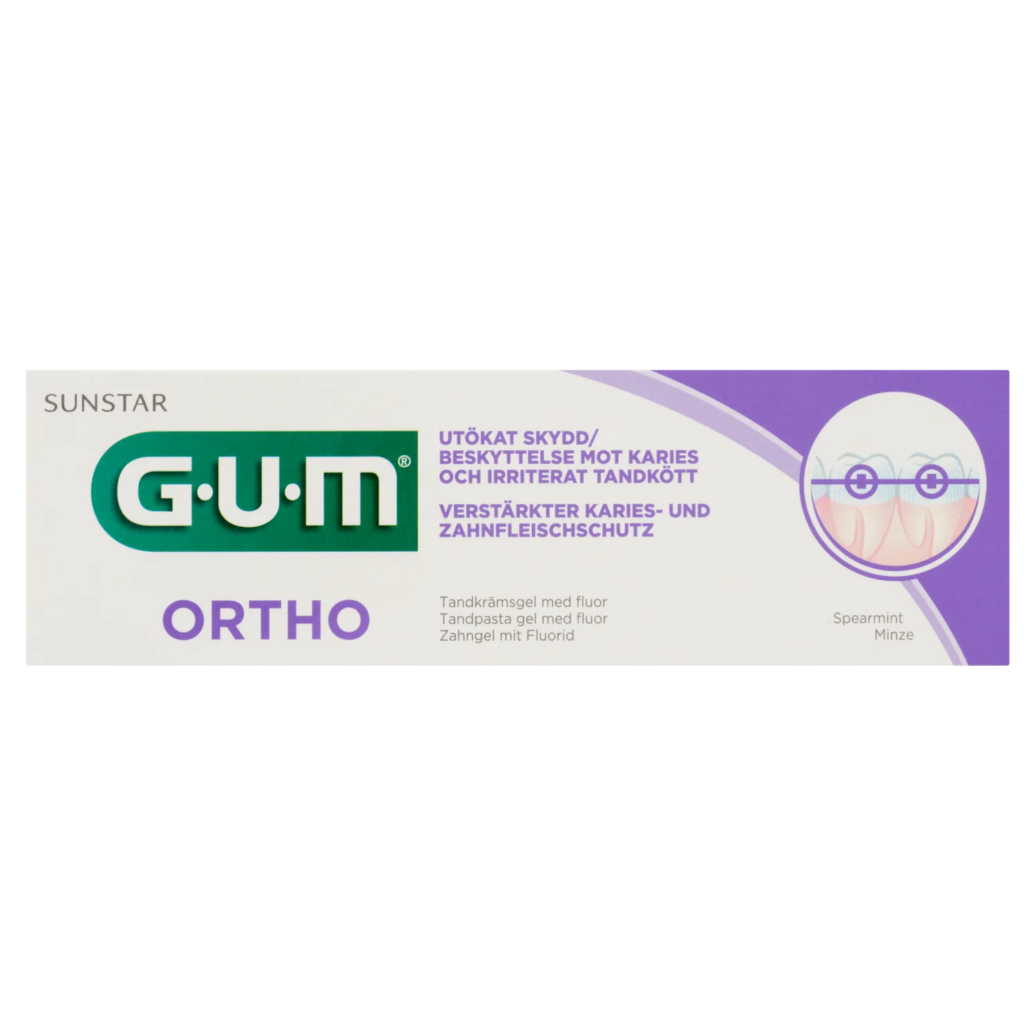Gum Ortho pasta do zębów, 75 ml