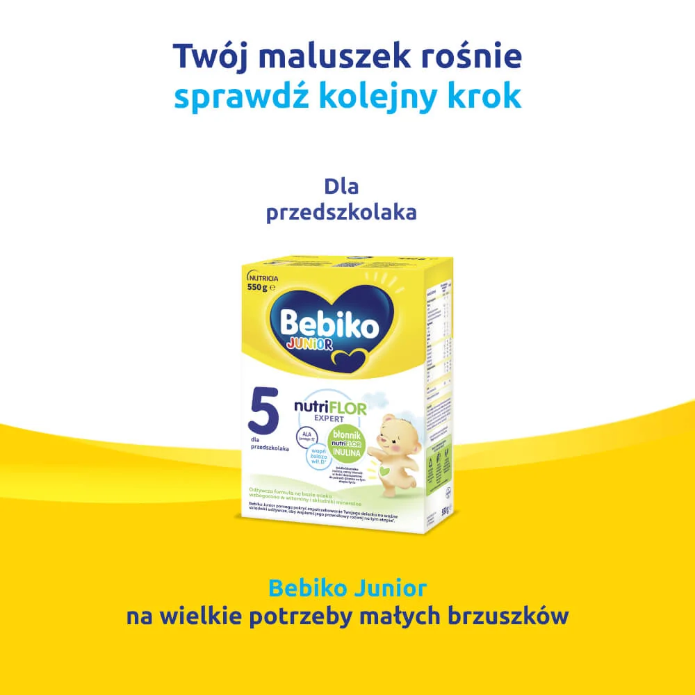 Bebiko Junior 4 mleko modyfikowane dla dzieci powyżej 2. roku życia, 350 g