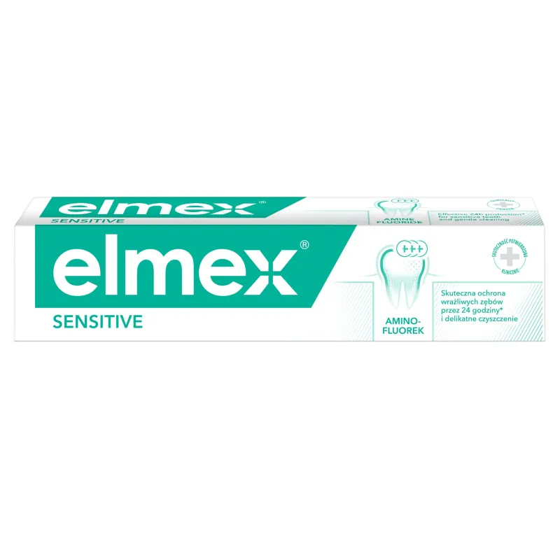 Elmex® Sensitive, pasta do zębów, 75 ml