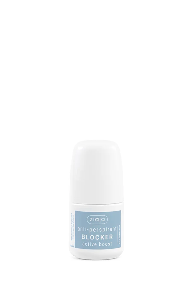 Ziaja Blocker active boost antyperspirant, roll-on, 60 ml