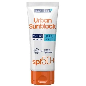 Krem ochronny do twarzy SPF 50+, sucha skóra Novaclear Urban Sunblock Krem ochronny do twarzy SPF 50+, sucha skóra Novaclear Urban Sunblock