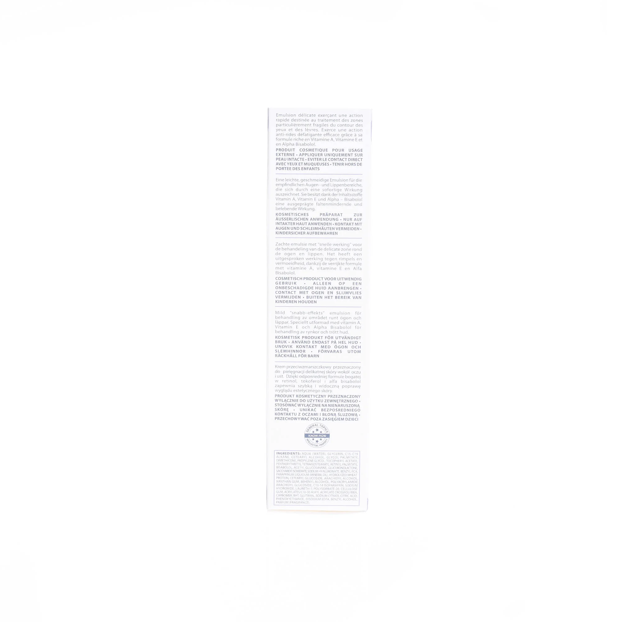 Synchrovit Contour eyes & lips krem przeciwzmarszczkowy, 15 ml