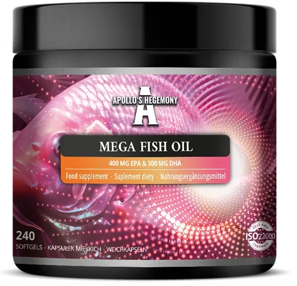 Apollo's Hegemony Mega Fish Oil 240 kapsułek