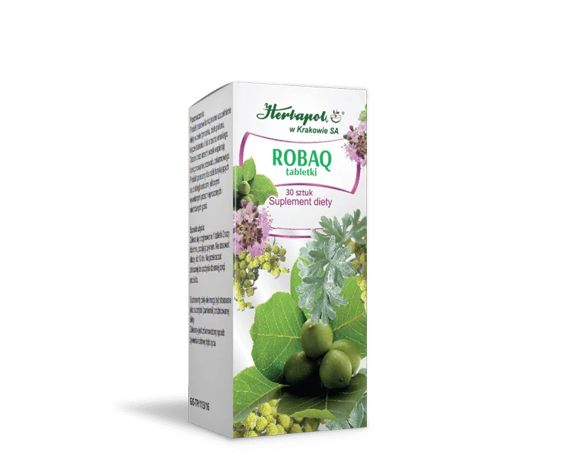 ROBAQ suplement diety, 30 tabletek
