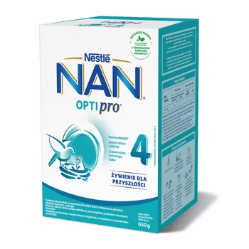 Nestle NAN Optipro 4 mleko modyfikowane dla dzieci po 2. roku życia, 650 g 