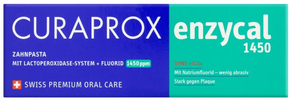 Curaprox Enzycal 1450 pasta do zębów, 75 ml