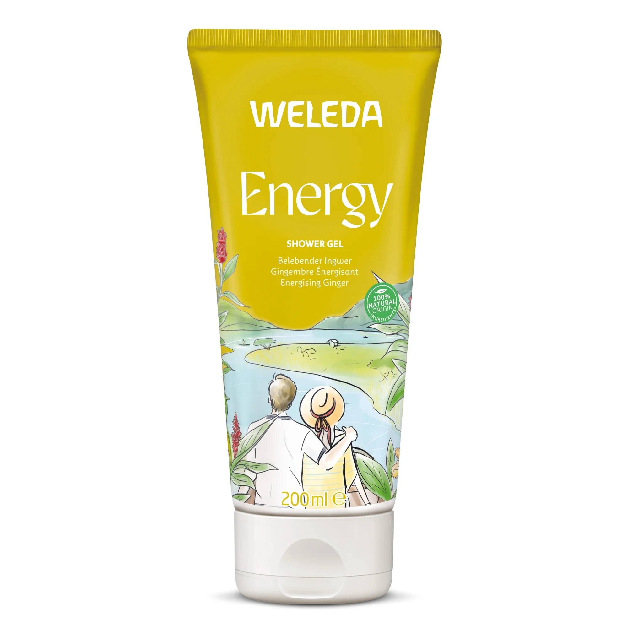 Weleda Aroma Shower Energy, żel pod prysznic, 200 ml