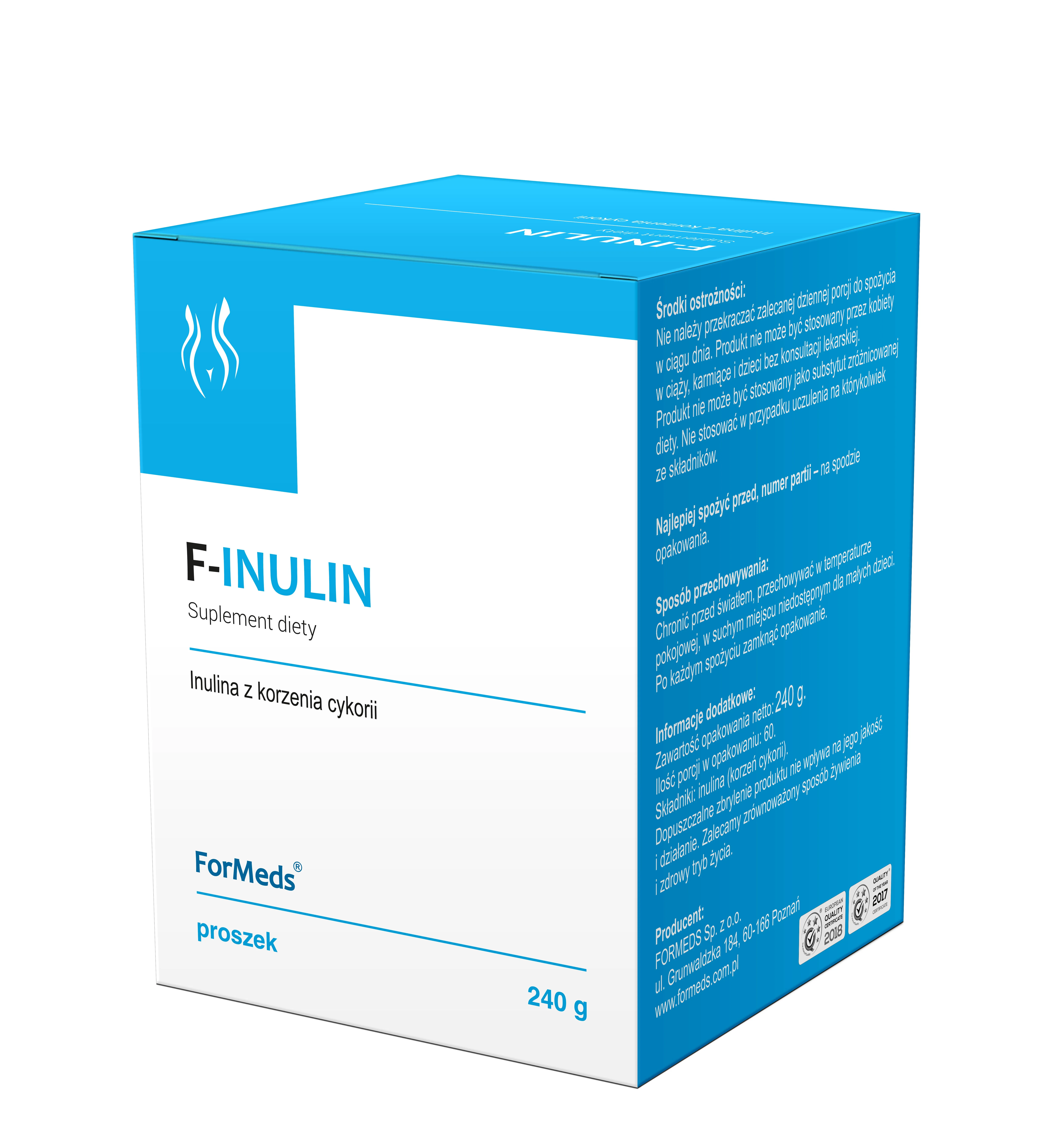 ForMeds F-Inulin, suplement diety, proszek, 60 porcji