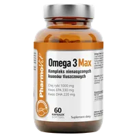 Pharmovit Omega 3 Max, suplement diety, 60 kapsułek