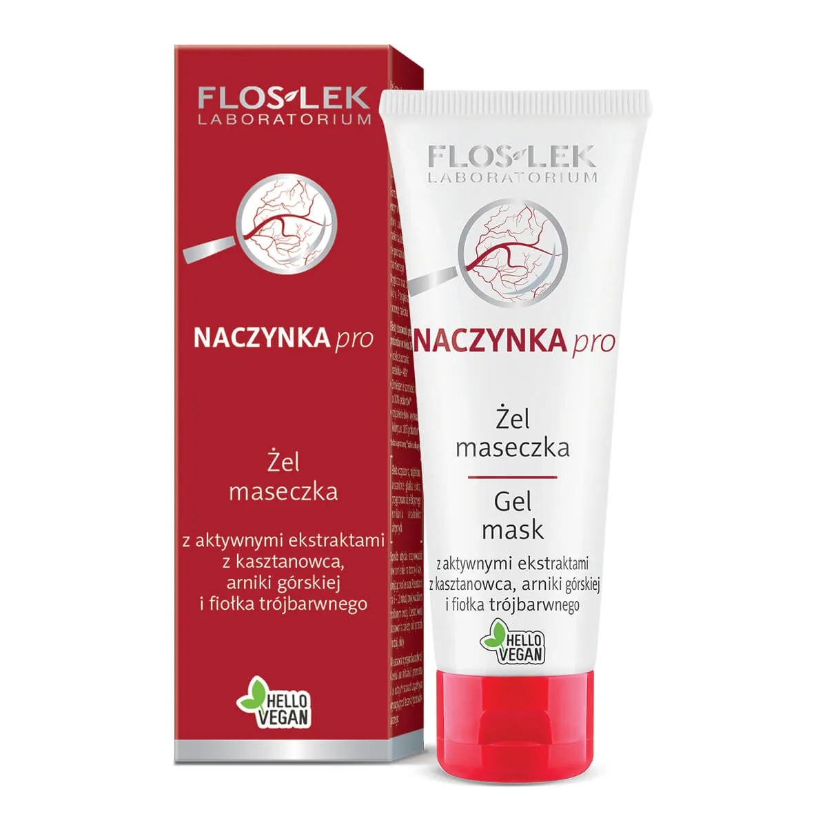 Floslek Naczynka Pro, żel maseczka, 50 ml