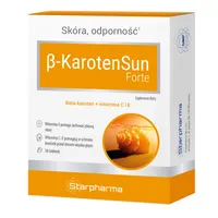 Beta-Karoten Sun Forte, suplement diety, 30 tabletek