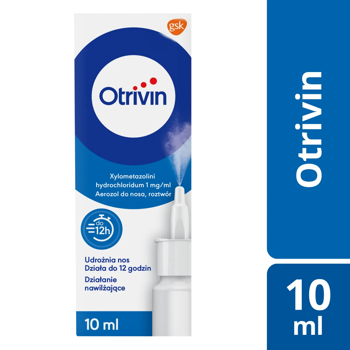 Otrivin, 1 mg/ml, aerozol do nosa, 10 ml 
