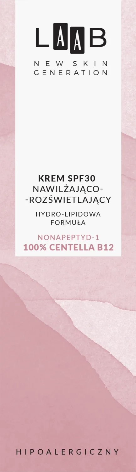 AA Laab 100% Centella B12 krem nawilżająco-rozświetlający SPF30, 40ml