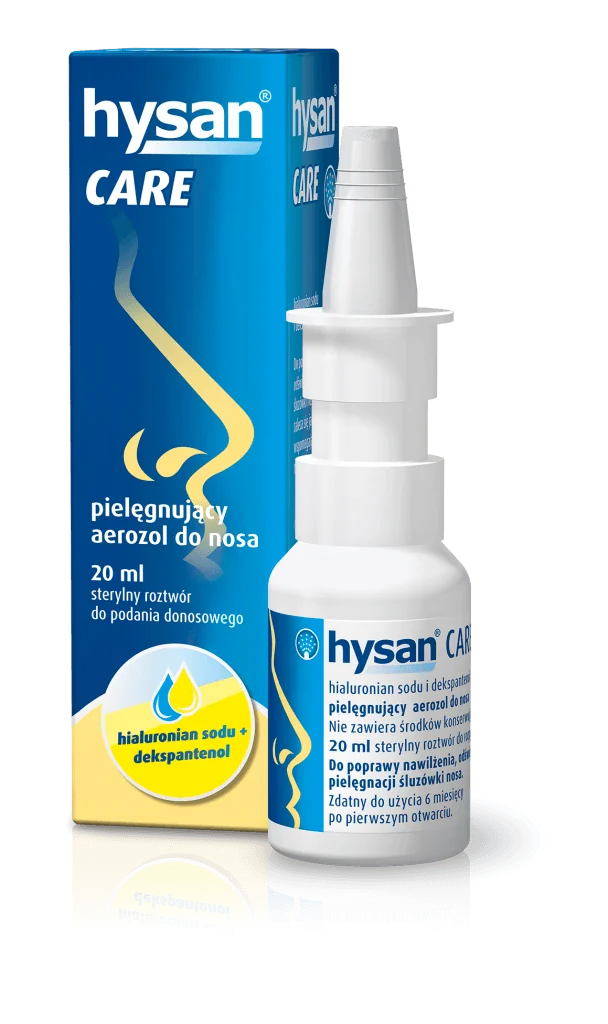 Hysan Care pielegnujący aerozol do nosa, 20 ml