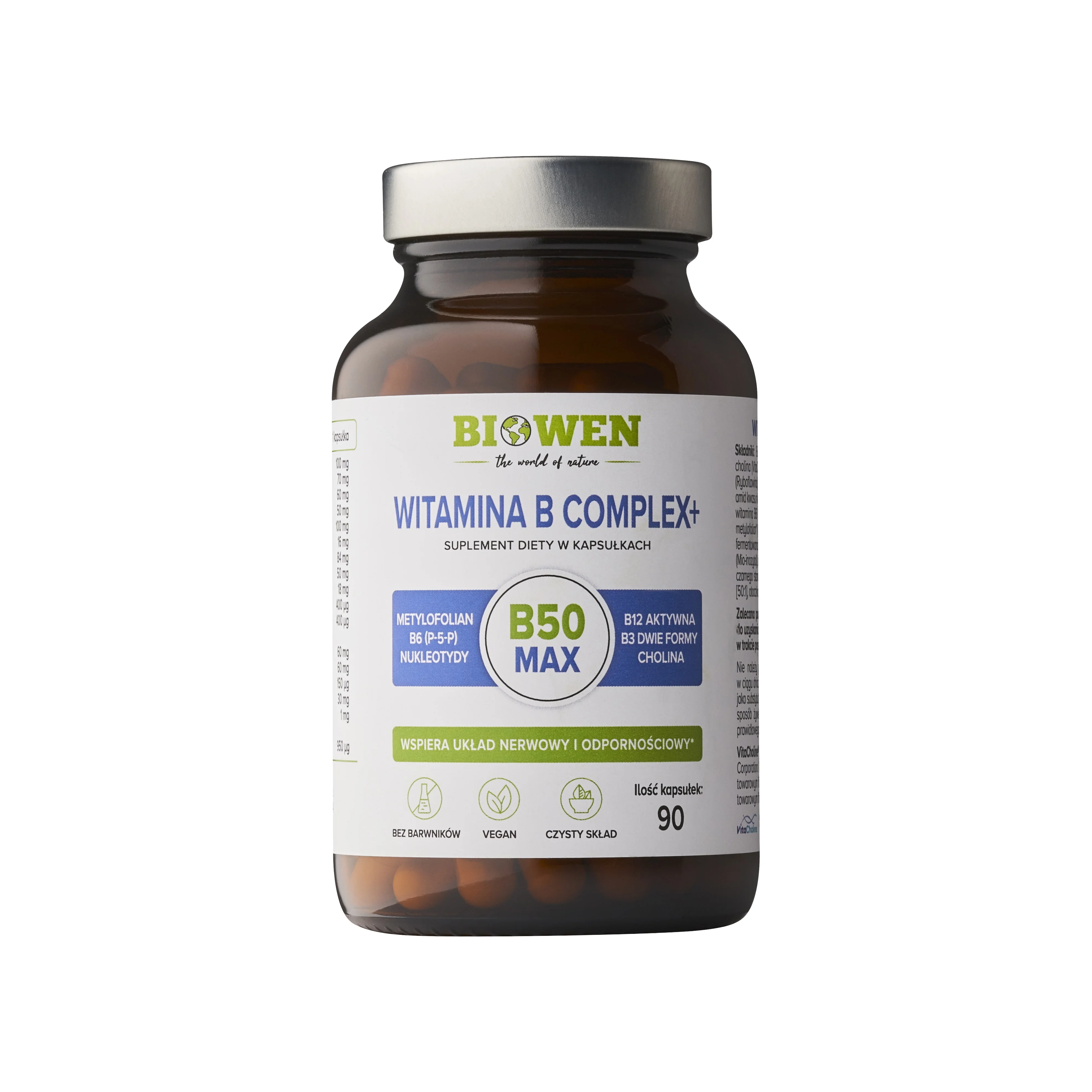 BIOWEN Witamina B Complex 90 kapsułek