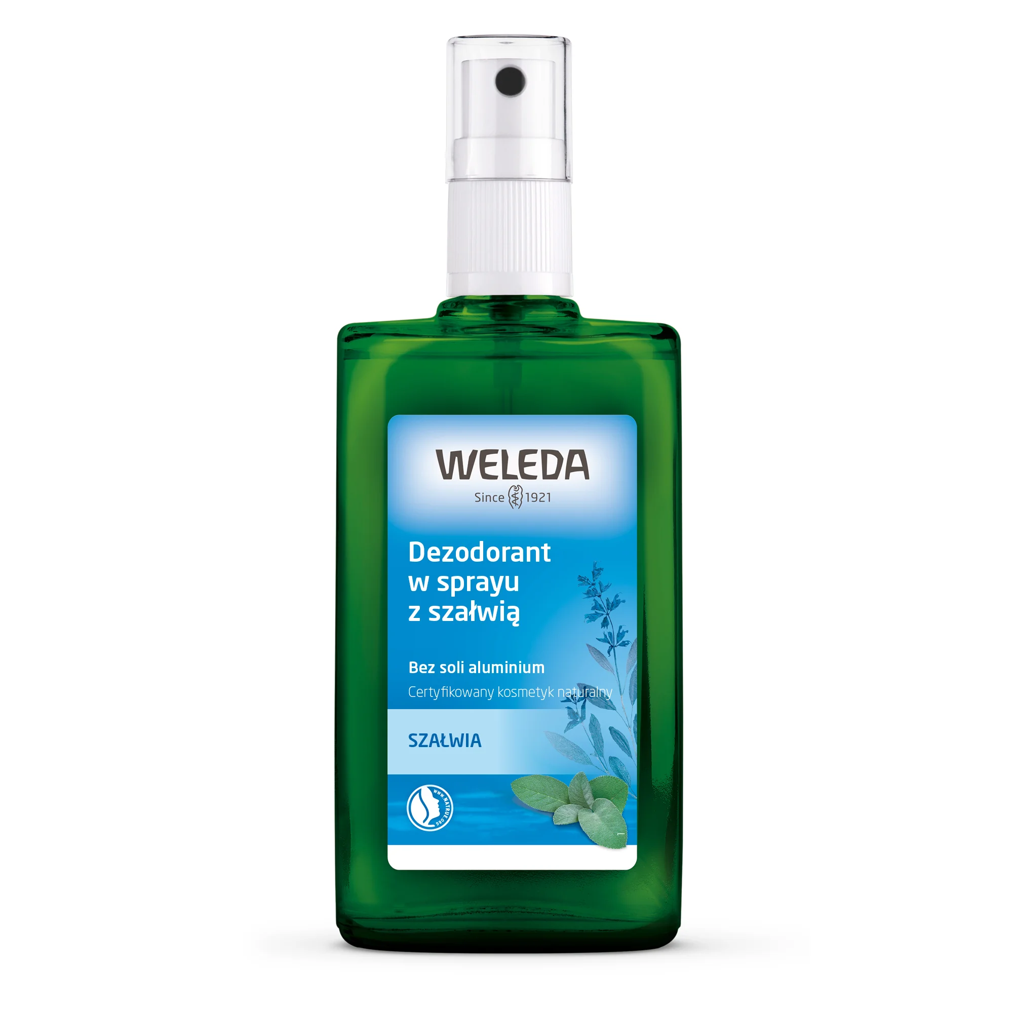 Weleda dezodorant w sprayu z szałwią, 100 ml