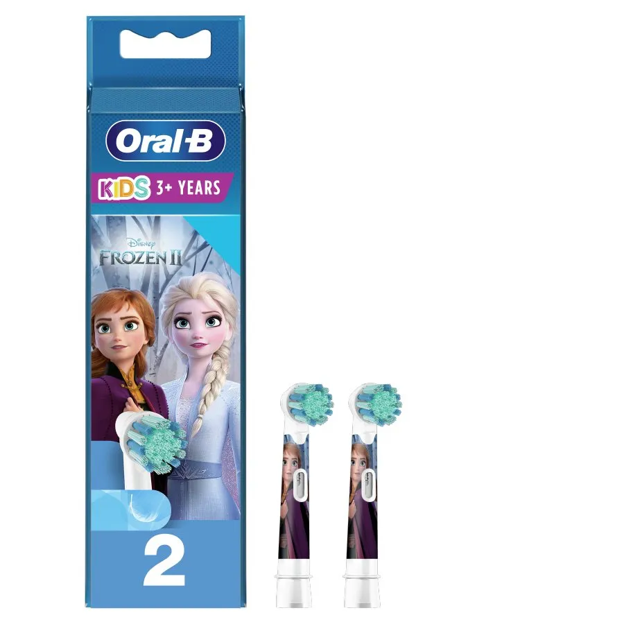 Oral-B Kids Frozen końcówki szczoteczek elektrycznych do zębów, 2 sztuki 