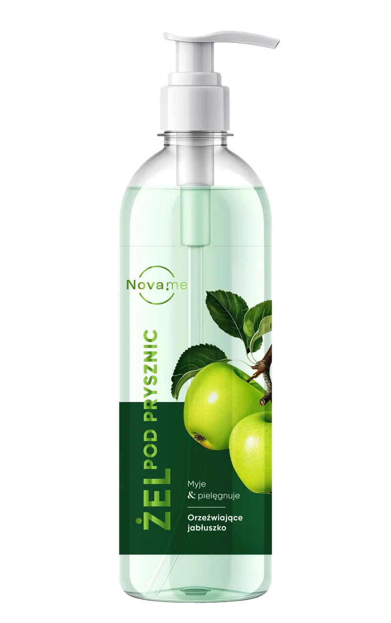 Novame Orzeźwiające Jabłko żel pod prysznic, 500 ml