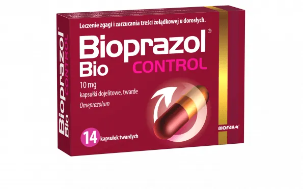 Bioprazol Bio Control, 10 mg, 14 kapsułek