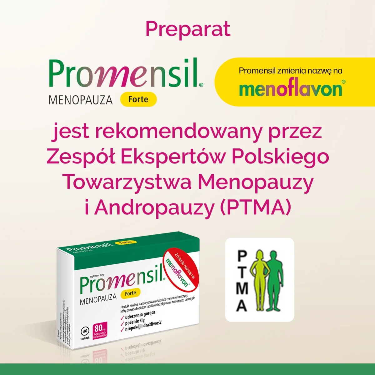 Promensil Forte 30 tabletek