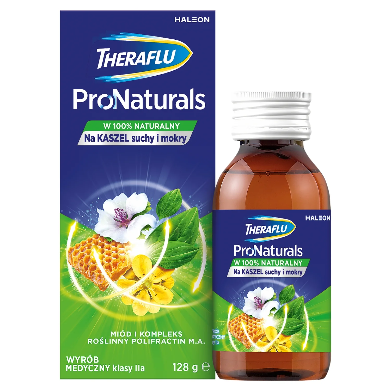 Theraflu ProNaturals syrop, 128 g