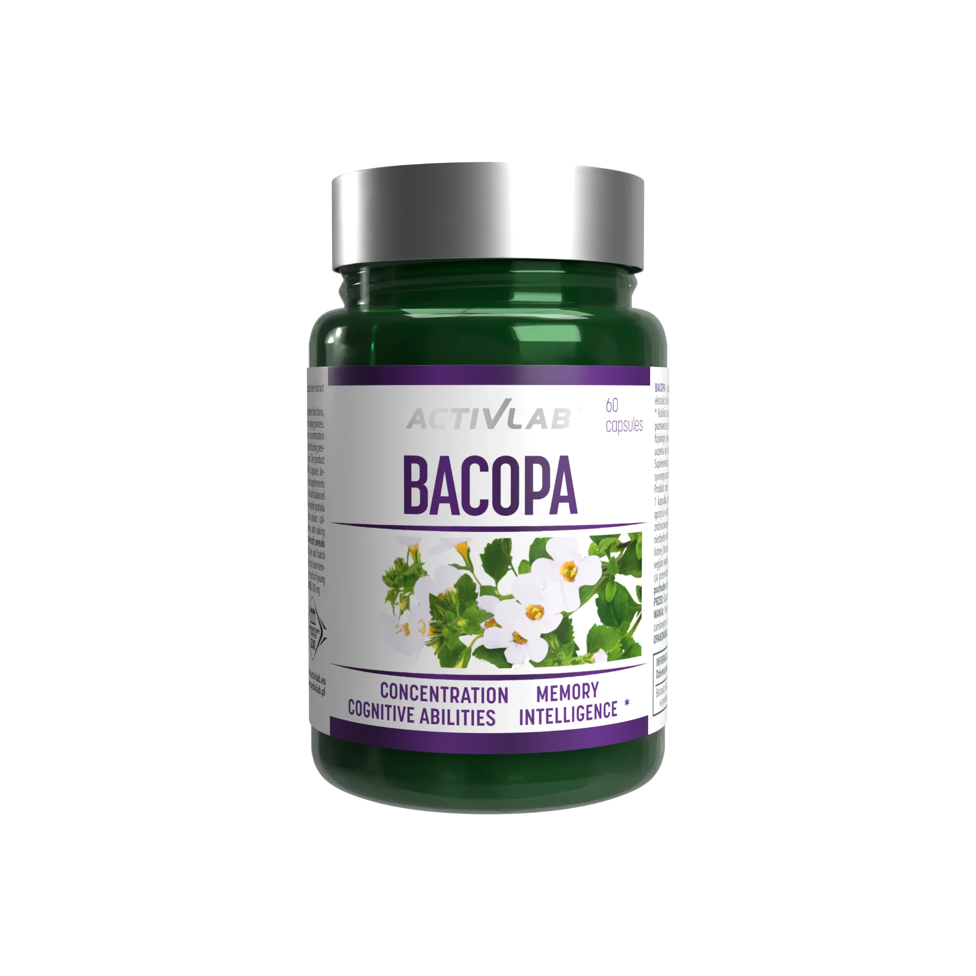 Activlab Pharma Bacopa, suplement diety, 60 kapsułek 60 kapsułek