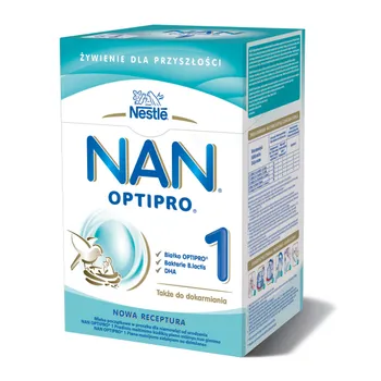 Nan Optipro 1. mleko początkowe w proszku dla niemowląt od urodzenia, 800 g 