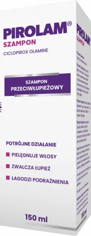 Pirolam, szampon przeciwłupieżowy, 150 ml