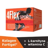 4Flex Sport suplement diety, 30 saszetek z proszkiem,