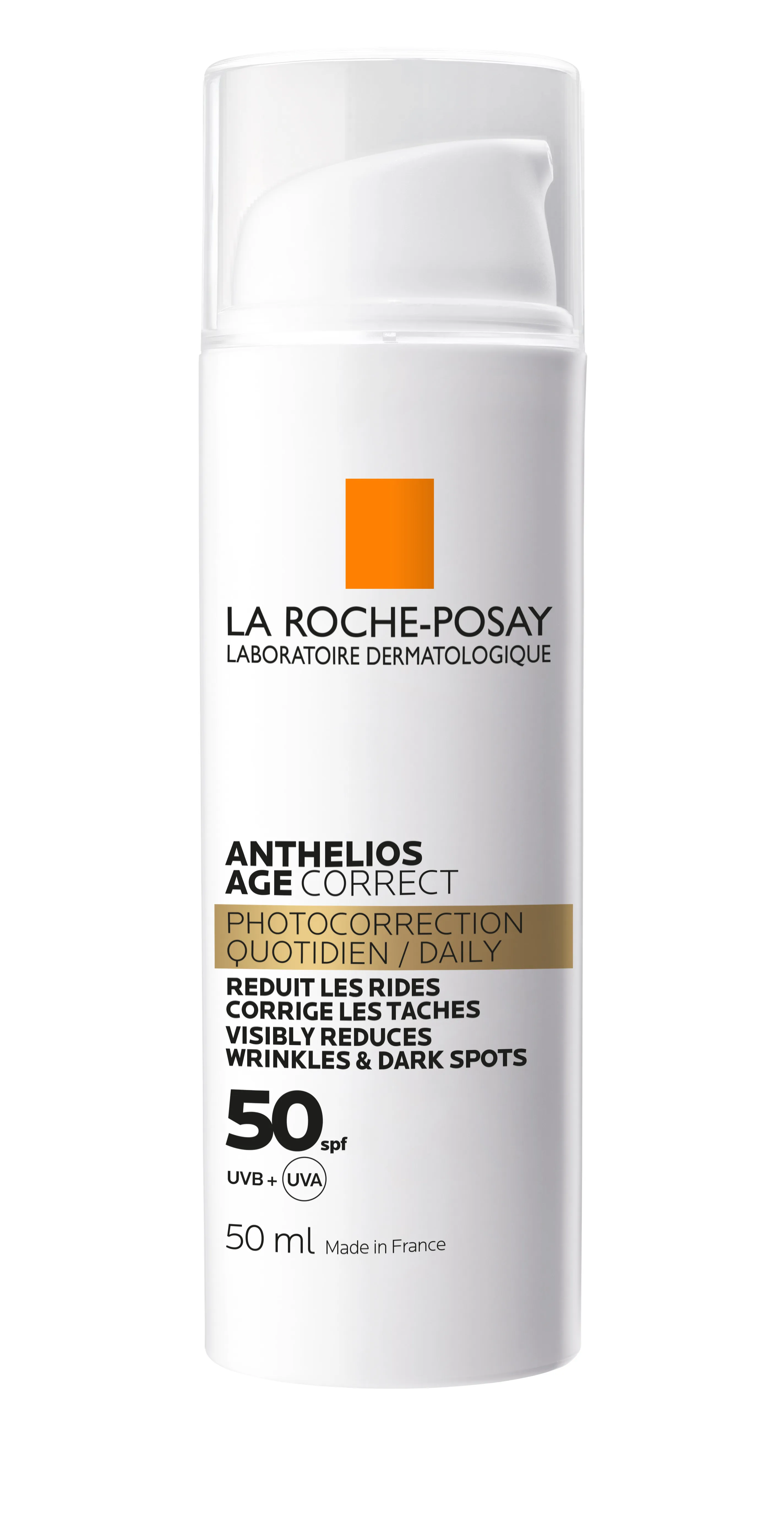 La Roche Anthelios, codzienna fotoprotekcja przeciwstarzeniowa w lekkim kremie, SPF 50, 50 ml