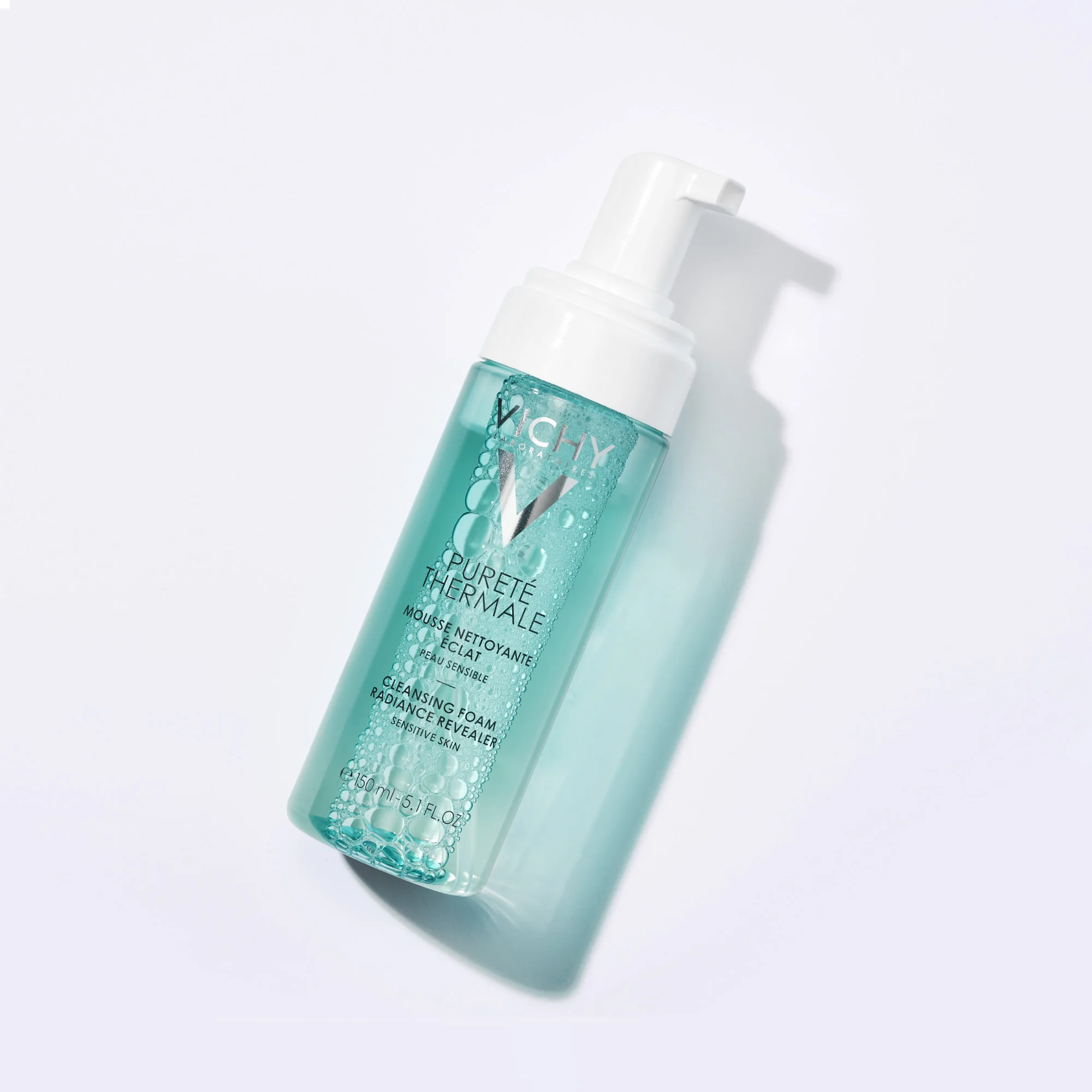 Vichy Purete Thermale oczyszczająca pianka przywracająca blask, 150 ml