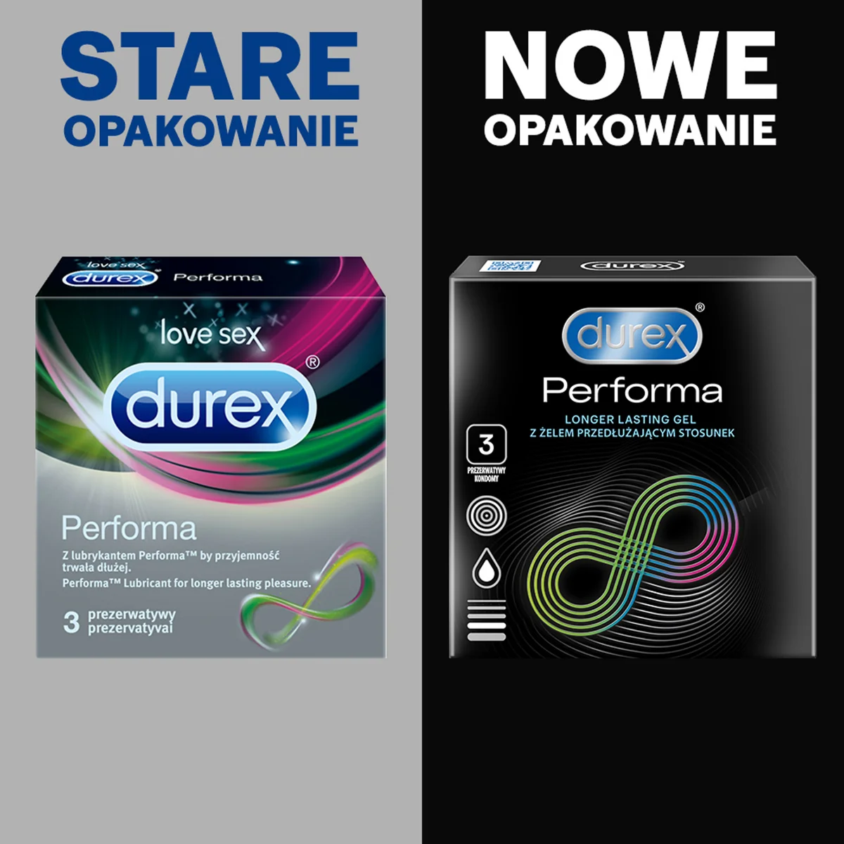 Durex Performa prezerwatywy, 3 szt.