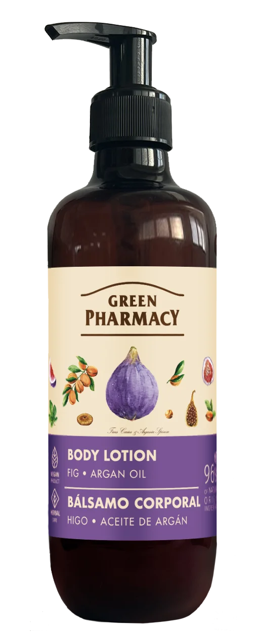 Green Pharmacy balsam do ciała, Olejek Figowy i Agranowy , 400 ml