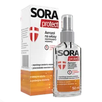 Sora Protect, aerozol na włosy zapobiegający wszawicy, 50 ml