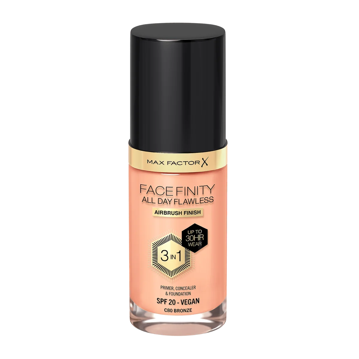 Max Factor Facefinity All Day Flawless podkład do twarzy 3w1 Bronze, 30 ml