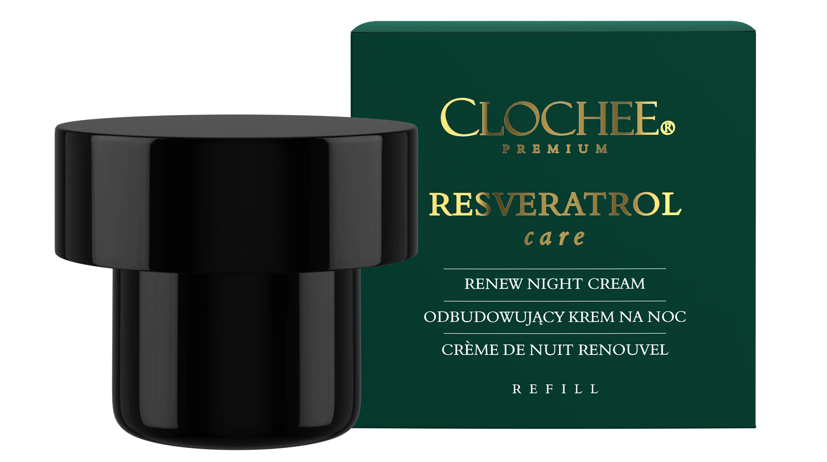 Clochee Resveratrol Care krem odbudowujący na noc, 50 ml