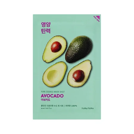 Holika Holika Pure Essence Mask Sheet Avocado maseczka w płachcie, 23 ml