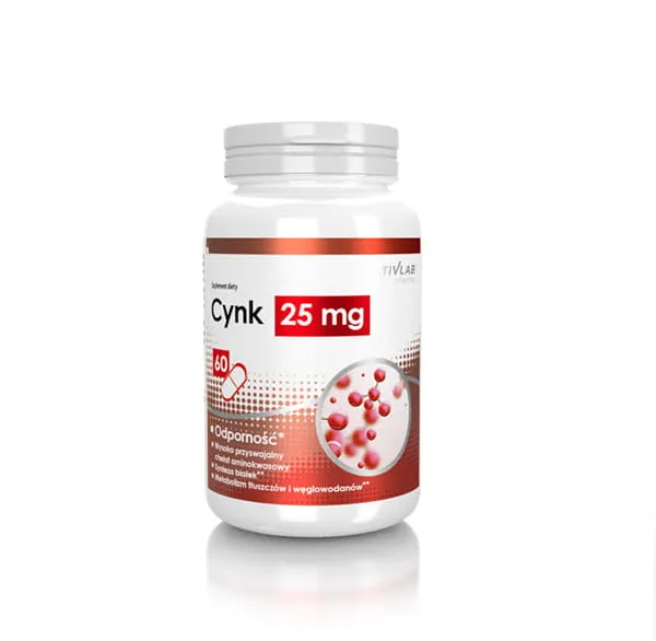 Activlab Pharma Cynk 25 mg, suplement diety, 60 kapsułek