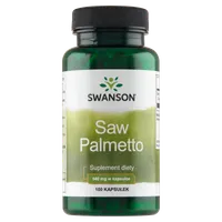 Swanson, Saw palmetto extract, 540 mg, suplement diety, 100 kapsułek