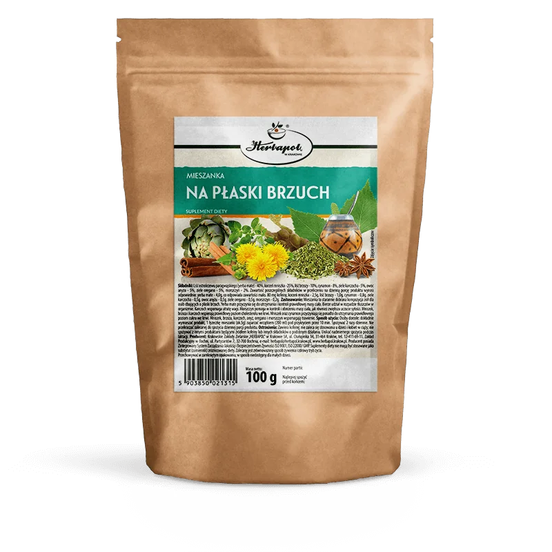 Herbapol Mieszanka NA PŁASKI BRZUCH 100 g