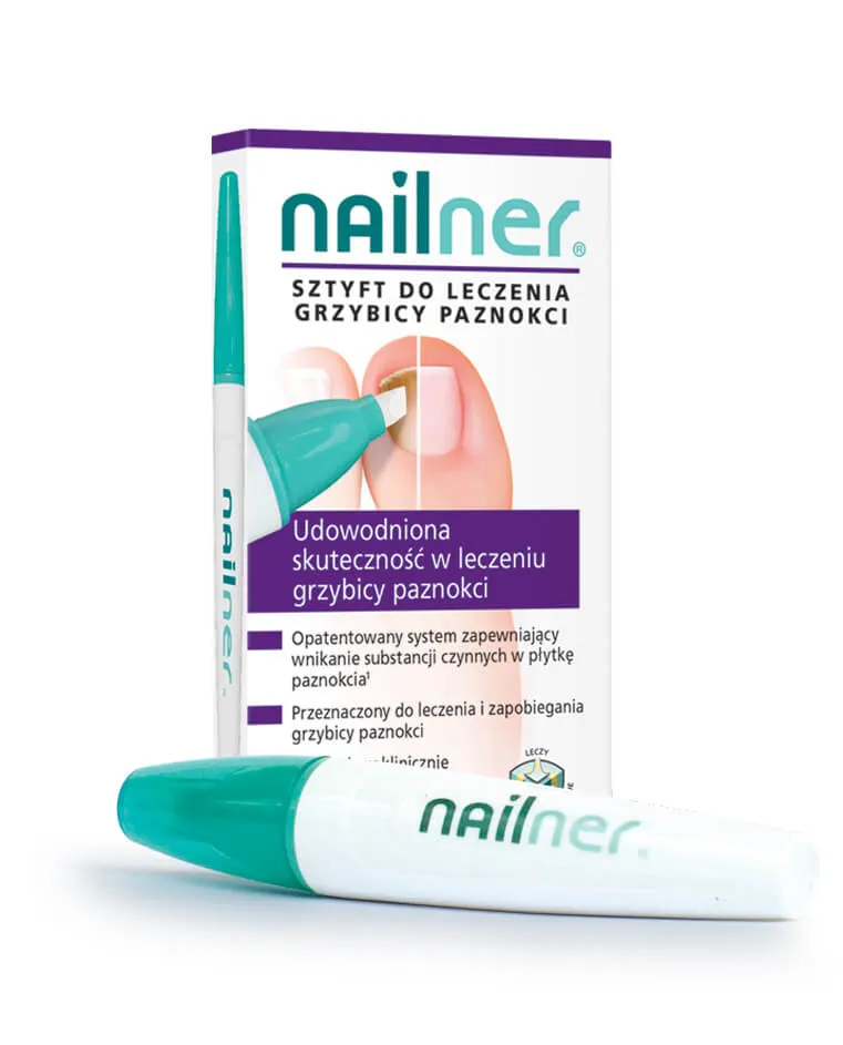 Nailner, sztyft do leczenia grzybicy 2w1, 4 ml