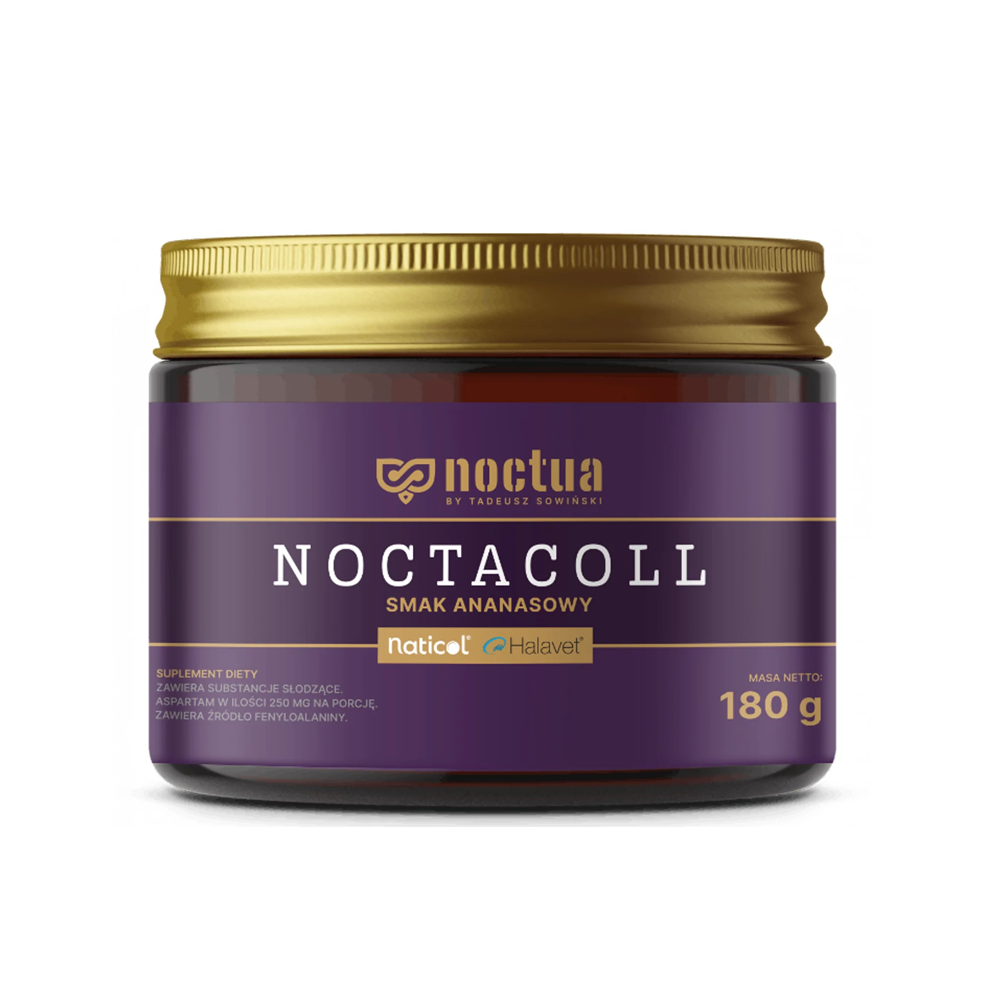 NOCTUA Noctacoll smak ananasowy, proszek, 180 g