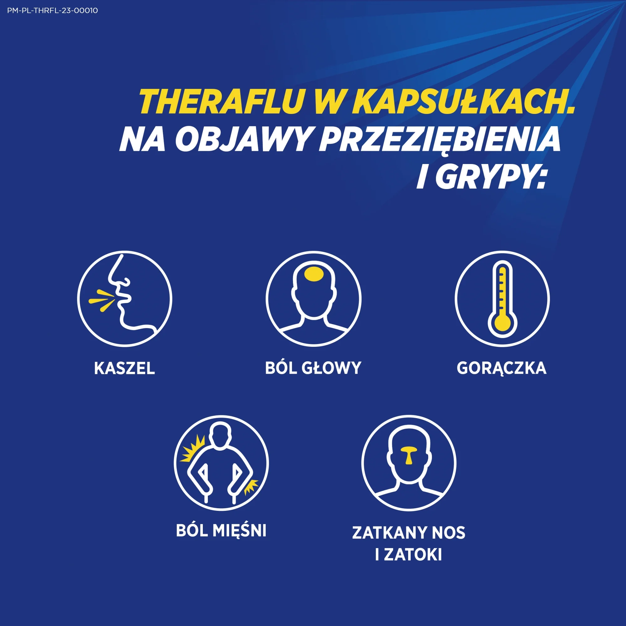 Theraflu Total Grip 500 mg + 6,1 mg + 100 mg 16 kapsułek